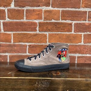 1993 Looney Tunes Keds Suede Daffy Duck High Top Sneakers
